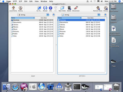 Fugu on OS X Server